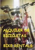 ALQUILER DE BICICLETAS / BIKE RENTALS