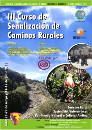Curso de Se�alizaci�n de Caminos Rurales